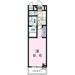 深野５丁目アパートＷＥＳＴの物件間取画像